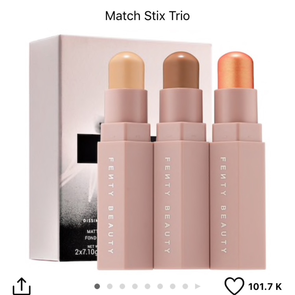 Fenty match stick trio